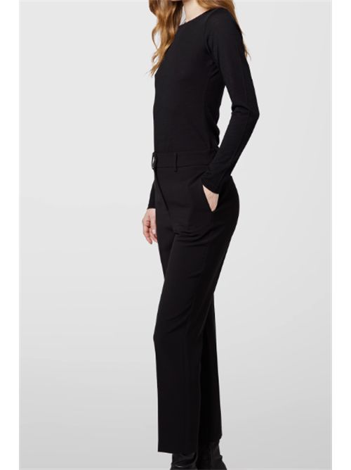 Pantalone straight leg in cadì Alpha Studio ALPHA STUDIO | AD-4762Q9000